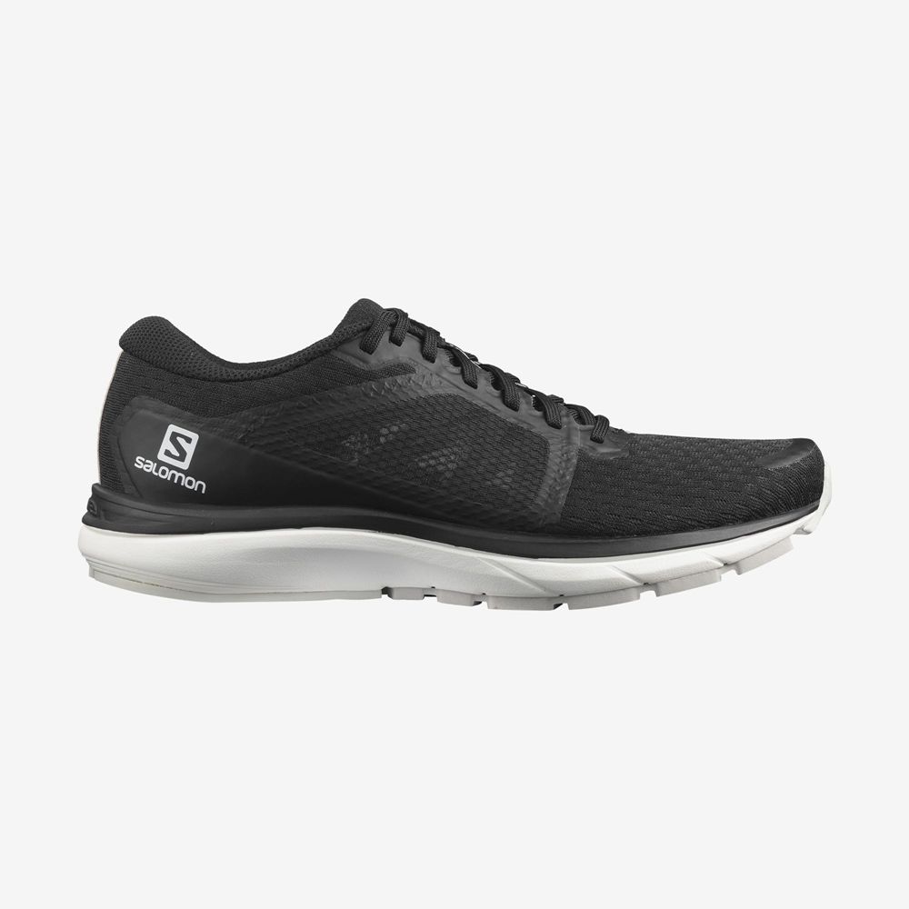 Salomon Israel VECTUR - Mens Road Running Shoes - Black (FKCI-08294)